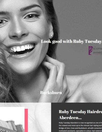 ruby tuesday aberdeen website developed by Dieselgraf