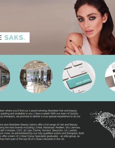 saks website design in Aberdeen